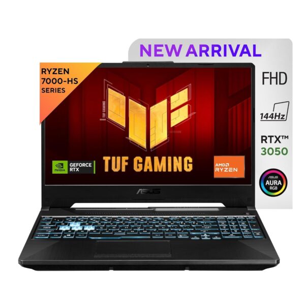 ASUS TUF Gaming A15, Gaming Laptop, RTX 3050, 16GB RAM, 512GB SSD